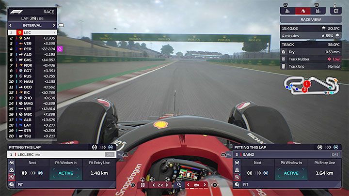 Kluczem do pomyślnych wyścigów z opadami deszczu są - F1 Manager 2022: Zmiany pogody i prognoza - jak sprawdzać i jak reagować? - F1 Manager 2022 - poradnik do gry