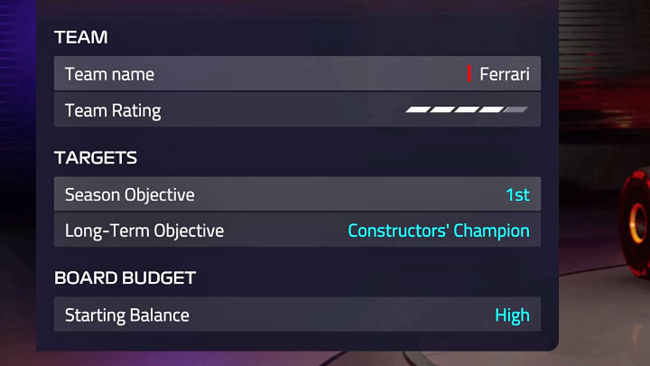 Sposób odblokowania: Osiągnij długoterminowy cel zarządu - F1 Manager 2022: Trofea / Osiągnięcia - lista wszystkich, poradnik trofeowy - F1 Manager 2022 - poradnik do gry