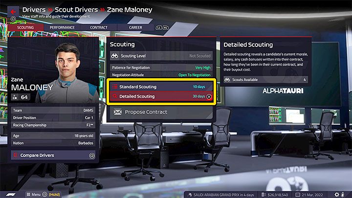 Sposób odblokowania: Znajdź kierowcę lub członka personelu - F1 Manager 2022: Trofea / Osiągnięcia - lista wszystkich, poradnik trofeowy - F1 Manager 2022 - poradnik do gry