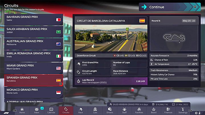 Rodzaj: tor docisku - F1 Manager 2022: Tory z kalendarza - specyfika, setup - F1 Manager 2022 - poradnik do gry
