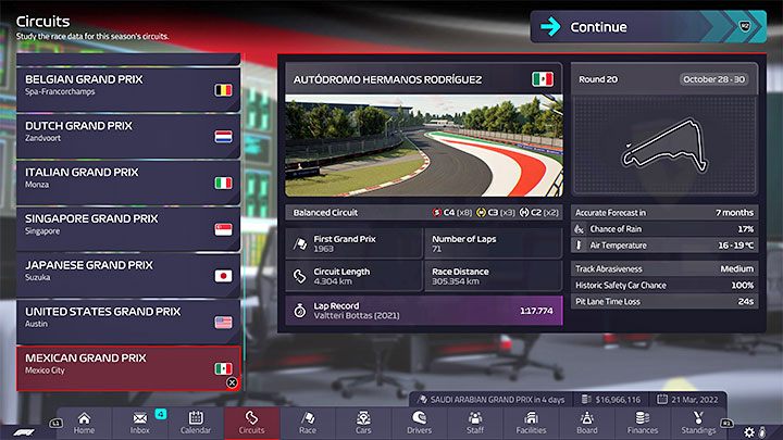 Rodzaj: tor zrównoważony - F1 Manager 2022: Tory z kalendarza - specyfika, setup - F1 Manager 2022 - poradnik do gry