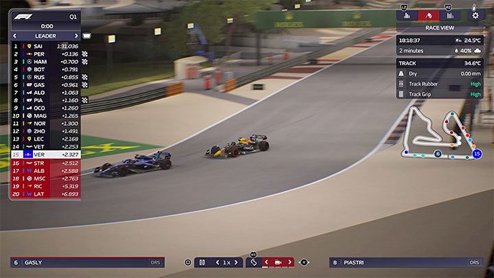 Opisywany problem jest szczególnie uciążliwy w kwalifikacjach - F1 Manager 2022: Bug z wyprzedzaniem wolniej jadących bolidów - jak rozwiązać problem? - F1 Manager 2022 - poradnik do gry