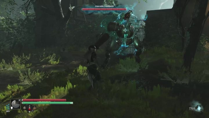 Po przeciwniku z kategorii Drwal możecie się spodziewać wymachiwania wielką kłodą - Steelrising: Niestabilny Drwal (Unstable Lumberer) - boss, jak pokonać? - Steelrising - poradnik do gry