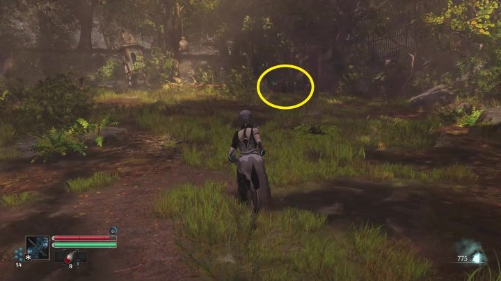 Idźcie drogą (spotkacie 1 Prototypa), aż dojdziecie na sporą polanę - Steelrising: W salonie królowej (In the Queens drawing room)- solucja, opis przejścia - Steelrising - poradnik do gry