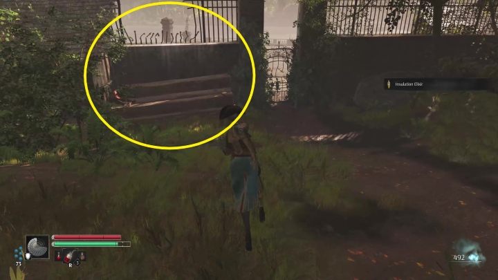 Przy studni skręćcie w prawo, a następnie w lewo - Steelrising: W salonie królowej (In the Queens drawing room)- solucja, opis przejścia - Steelrising - poradnik do gry