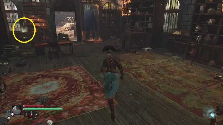 Na parterze budynku okazuje się, że schody są zawalone, a Wy musicie naprawić windę - Steelrising: Władca maszyn (The Master of the Machines) - solucja, opis przejścia - Steelrising - poradnik do gry