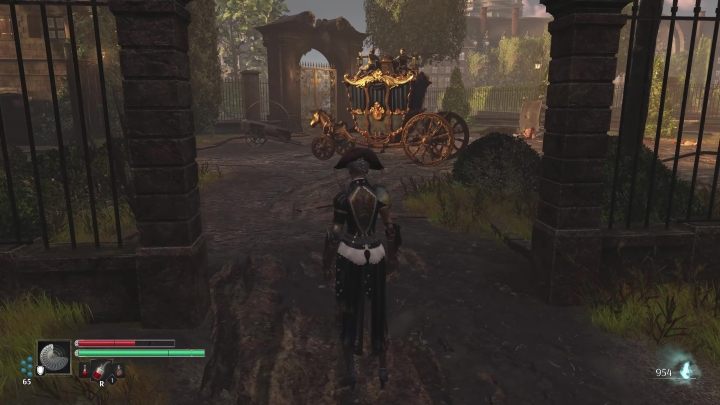 Teraz możecie wyjść z budynku (użyjcie do tego ponownie windy) - Steelrising: Władca maszyn (The Master of the Machines) - solucja, opis przejścia - Steelrising - poradnik do gry