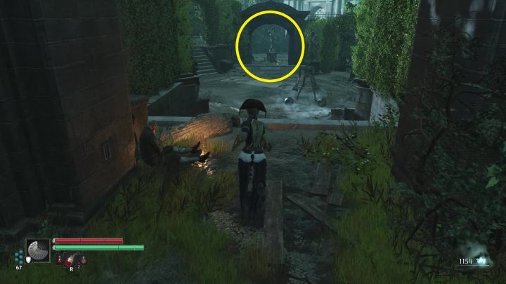 Idźcie dalej i przejdźcie przez wskazany powyżej łuk - Steelrising: Trudne chwile (Troubled Waters) - solucja, opis przejścia - Steelrising - poradnik do gry