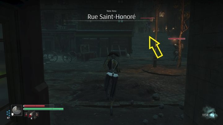 Znajdziecie się na placu, którego pilnuje 2 Hoplitów (są oddaleni od siebie, więc nie czeka Was raczej walka z dwoma jednocześnie) - Steelrising: Trudne chwile (Troubled Waters) - solucja, opis przejścia - Steelrising - poradnik do gry