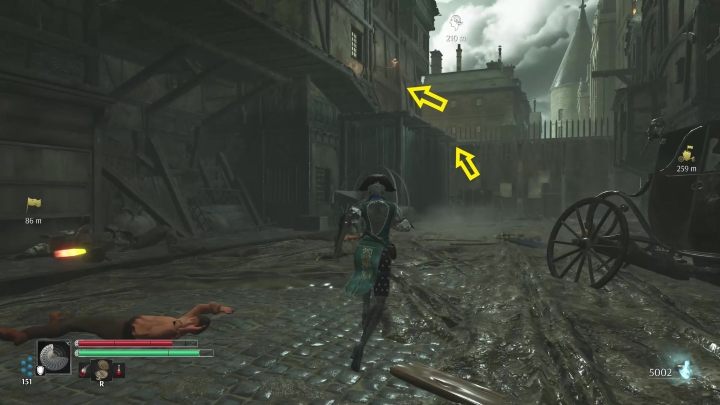 Idźcie na koniec zaułka - Steelrising: W poszukiwaniu opata Gregoirea (In search of Abbe Gregoire) - solucja, opis przejścia - Steelrising - poradnik do gry