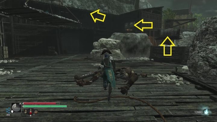 Wejdźcie na skrzynie po prawej stronie - Steelrising: Samotność w czeluści (The Recluse of the Abyss) - solucja, opis przejścia - Steelrising - poradnik do gry