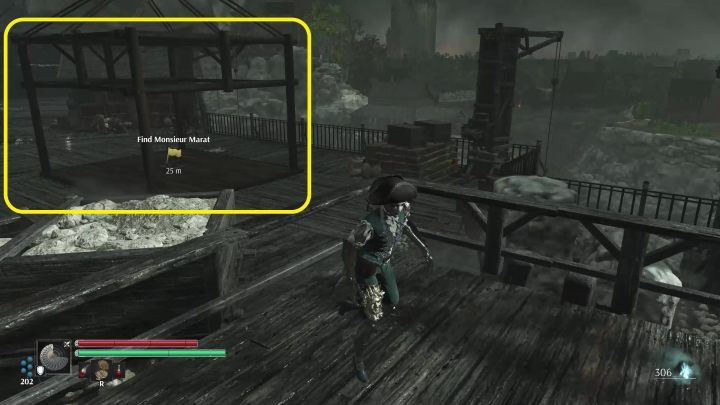 Od Westalki udajcie się na chodnik poniżej i pojedźcie windą do wnętrza kopalni - Steelrising: Samotność w czeluści (The Recluse of the Abyss) - solucja, opis przejścia - Steelrising - poradnik do gry