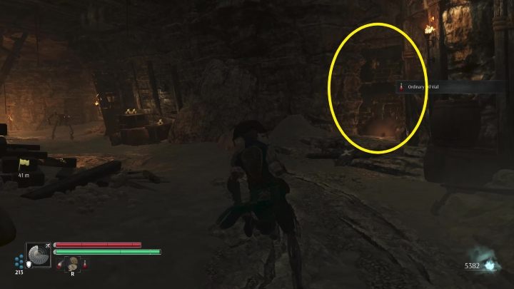 Jednak, co ważniejsze, po prawej stronie jest ściana, którą możecie rozbić - Steelrising: Samotność w czeluści (The Recluse of the Abyss) - solucja, opis przejścia - Steelrising - poradnik do gry