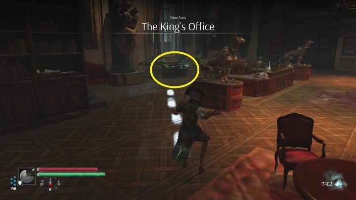 Zwróćcie uwagę na skrzynię znajdującą się po lewej stronie pokoju - Steelrising: Dwa skarby monsieur Neckera (Monsieur Neckers two treasures) - solucja, opis przejścia - Steelrising - poradnik do gry