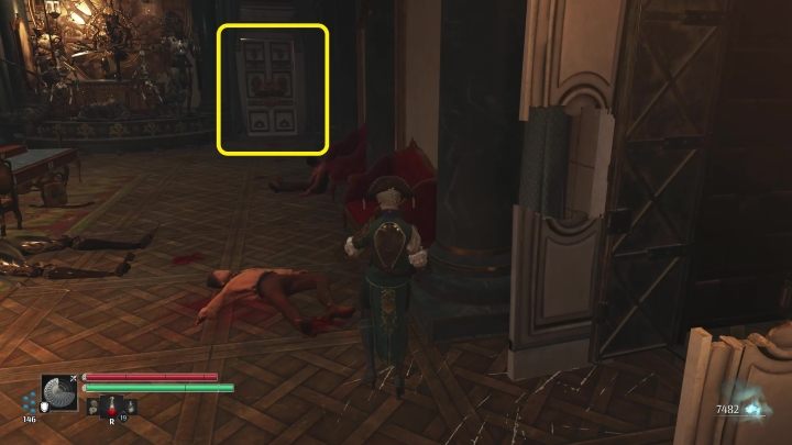 Jeżeli chcecie wrócić pieszo do swojego środka transportu, to warto odblokować drzwi znajdujące się w sali z sejfem - Steelrising: Dwa skarby monsieur Neckera (Monsieur Neckers two treasures) - solucja, opis przejścia - Steelrising - poradnik do gry