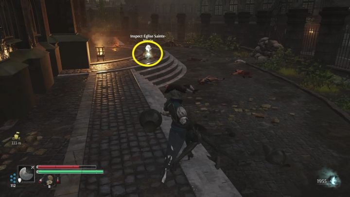 Musicie się udać przed główne wejście do kościoła - Steelrising: Dwa skarby monsieur Neckera (Monsieur Neckers two treasures) - solucja, opis przejścia - Steelrising - poradnik do gry