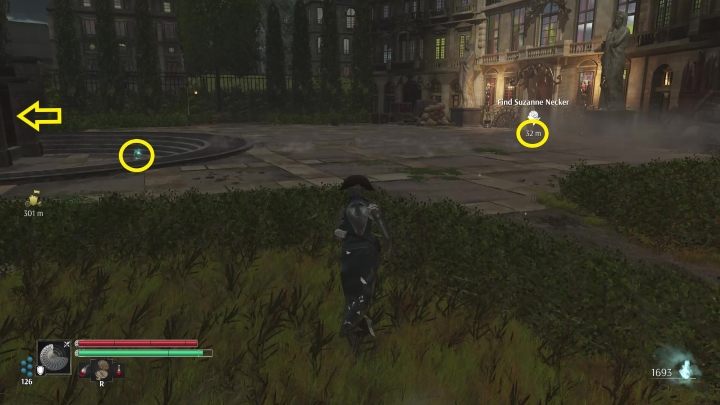 Pod drzwiami domu jest list, który powinniście przeczytać - Steelrising: Dwa skarby monsieur Neckera (Monsieur Neckers two treasures) - solucja, opis przejścia - Steelrising - poradnik do gry