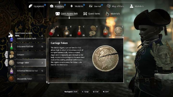 W trakcie wykonywania zadań pobocznych gry Steelrising można zdobyć specjalny przedmiot, Żeton do powozu (Carriage Token) - Steelrising: Szybka podróż - kiedy się odblokowuje? - Steelrising - poradnik do gry