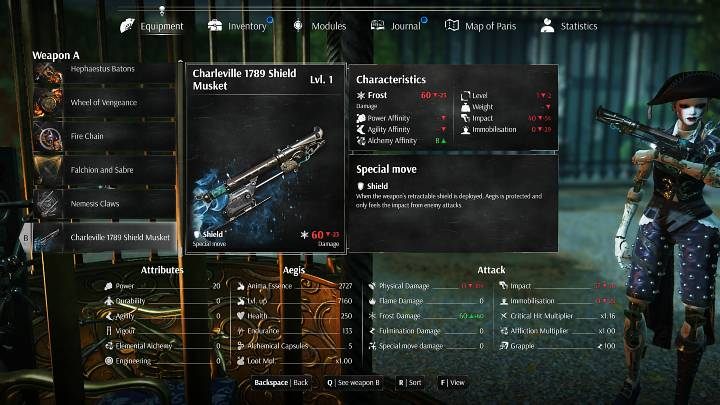 W grze Steelrising można także walczyć na dystans, korzystając z różnego typu karabinów, które często wyrządzają obrażenia od żywiołów i nakładają statusy na przeciwników - Steelrising: Bronie - Steelrising - poradnik do gry