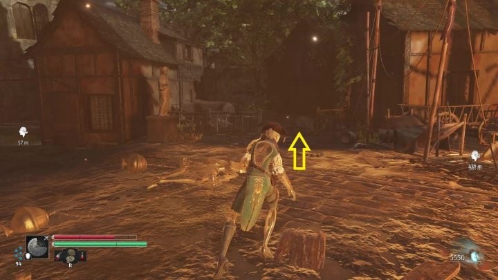 Stojąc plecami do budynku, z którego zeskoczyliście, z placu skręćcie w prawo, koło statuy - Steelrising: Przyszłość królestwa (For the future of the kingdom) - solucja, opis przejścia - Steelrising - poradnik do gry