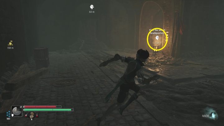 Na końcu korytarza po prawej stronie jest zamknięta brama - Steelrising: Chwała i hańba (Glory and dishonour) - solucja, opis przejścia - Steelrising - poradnik do gry