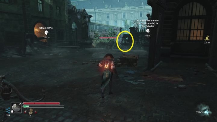 Jednak posiadając już Taran alchemika możecie znacznie skrócić sobie drogę - Steelrising: Latarnie umarłych (The lanterns of the dead) - solucja, opis przejścia - Steelrising - poradnik do gry