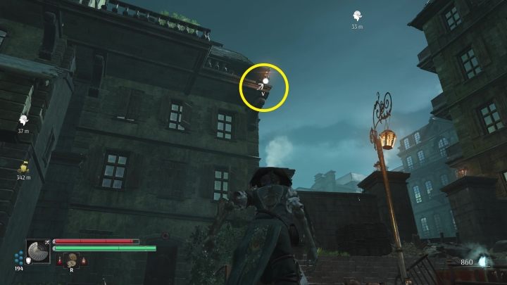 Tym razem jednak nie przechodźcie przez tunel, a podciągnijcie się na szczyt budynku koło wyrwy w murze - Steelrising: Ostatnia wędrówka Nicolasa Flamela (Nicolas Flamels final journey) - solucja, opis przejścia - Steelrising - poradnik do gry