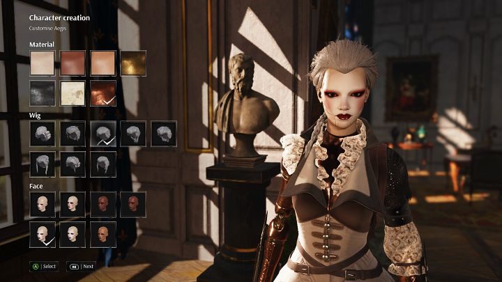 Gracze mogą wybierać spośród 8 różnych oryginalnych peruk - Steelrising: Tworzenie postaci - Steelrising - poradnik do gry