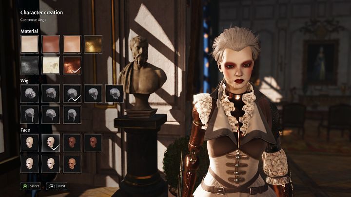 Tworząc nową postać w grze Steelrising można wybrać jedną z 7 dostępnych twarzy - Steelrising: Tworzenie postaci - Steelrising - poradnik do gry