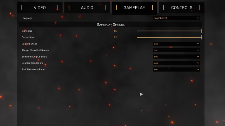 W grze nie ma osobnej zakładki z ułatwieniami dostępu dla osób z niepełnosprawnościami, jednak w sekcji Rozgrywka (Gameplay) znajdziecie 3 opcje, które mogą ułatwić zabawę - Regiments: Ułatwienia dostępu - Regiments - poradnik do gry