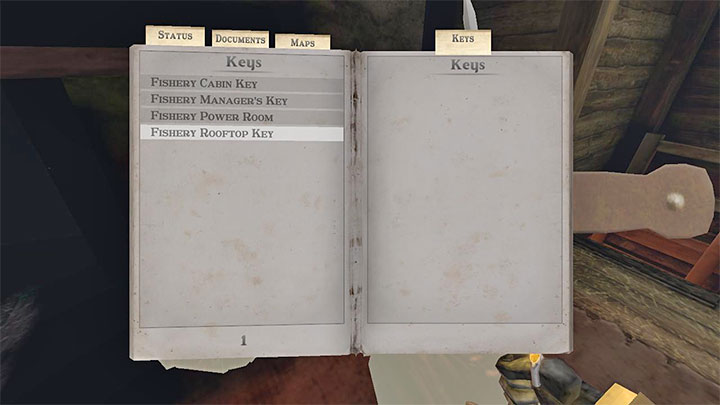 Dziennik bohatera wywoływany jest klawiszem J - Gloomwood: Inwentarz (Inventory) i Dziennik (Journal) - zarządzanie przedmiotami - Gloomwood - poradnik do gry