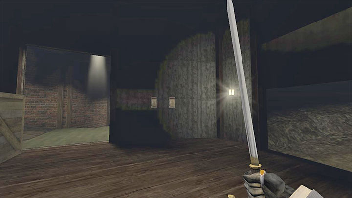 W kolejnym obszarze oprócz strażnika znajdziecie dźwignie - możecie odblokować wyjście z głównego budynku, ale musicie uważać na wartownika patrolującego teren na zewnątrz - Gloomwood: Croups Fishery (wioska rybacka) - solucja, opis przejścia - Gloomwood - poradnik do gry