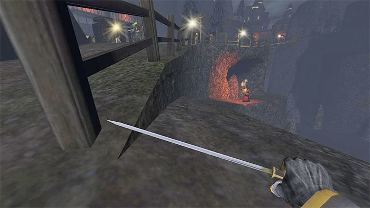 Na głównej ścieżce spotkacie 2 nowych wartowników i prowadzi ona do uszkodzonego mostu - wymagane jest znalezienie alternatywnej drogi do celu - Gloomwood: Coast Cliffside (klif, latarnia morska) - solucja, opis przejścia - Gloomwood - poradnik do gry