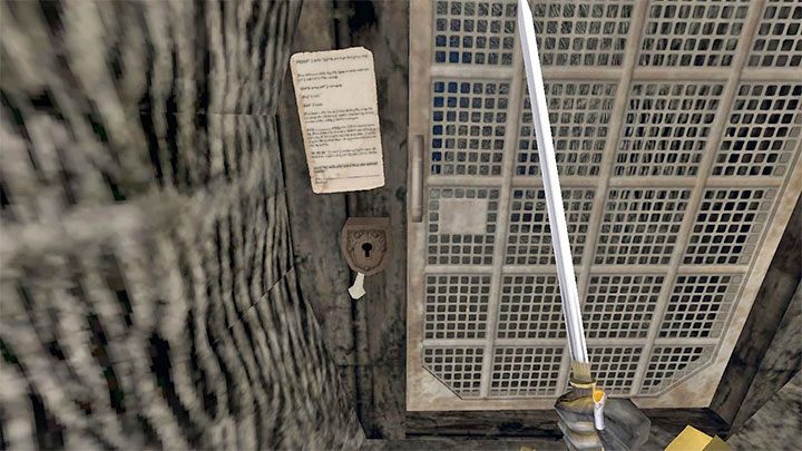 Z kluczem możecie wrócić się do mijanych wcześniej zamkniętych drzwi prowadzących do pomieszczenia z generatorem (Generator Room) - Gloomwood: Klucze w etapie Coast Caves - lista sekretów - Gloomwood - poradnik do gry