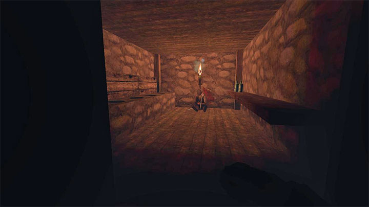 Pochodni zawieszonych na ścianach nie możecie gasić - Gloomwood: Źródła światła - czy można gasić pochodnie i lampy? - Gloomwood - poradnik do gry