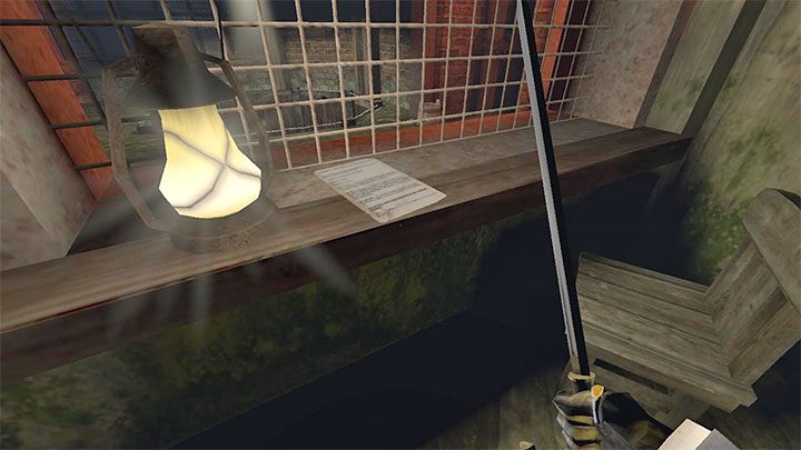 Pozyskanie tego sekretu jest możliwe niedługo po uruchomieniu windy i dotarciu na główne piętro budynku - Gloomwood: Dokumenty w Croups Fishery - lista znajdziek - Gloomwood - poradnik do gry