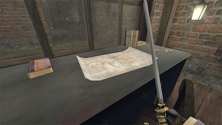 Mapa jest w małym oszklonym biurze z północnej części głównego budynku - Gloomwood: Dokumenty w Croups Fishery - lista znajdziek - Gloomwood - poradnik do gry