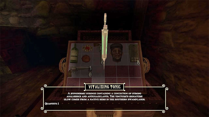 Do leczenia używane są strzykawki Vitalizing Tonic - Gloomwood: Leczenie - jak odzyskać punkty zdrowia (Health)? - Gloomwood - poradnik do gry