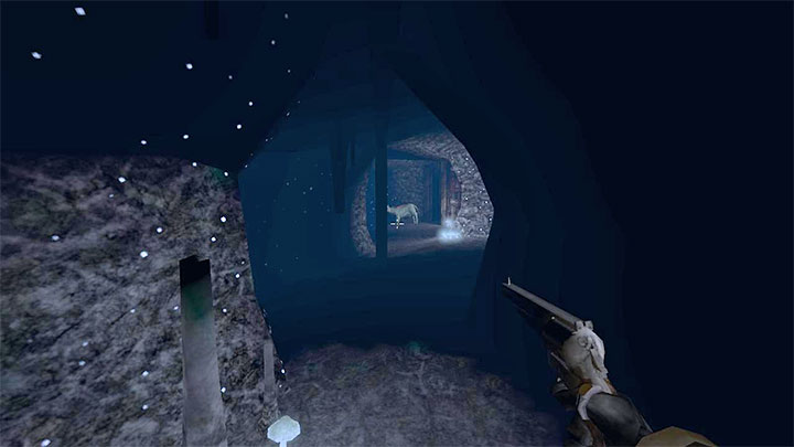 Podczas dalszej przeprawy przez jaskinie będziecie napotykać zmutowane psy - Gloomwood: Coast Caves (jaskinie) - solucja, opis przejścia - Gloomwood - poradnik do gry