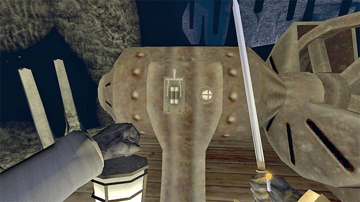 Znajdziecie się ponownie blisko fonografu i jest to dobra okazja do zapisania postępów - Gloomwood: Coast Caves (jaskinie) - solucja, opis przejścia - Gloomwood - poradnik do gry