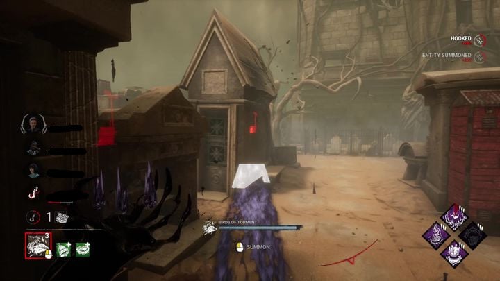 Gdy jesteście w pościgu za ocalałym również musicie korzystać ze swojej mocy - Dead by Daylight: Artystka - perki, moc - Dead by Daylight - poradnik do gry