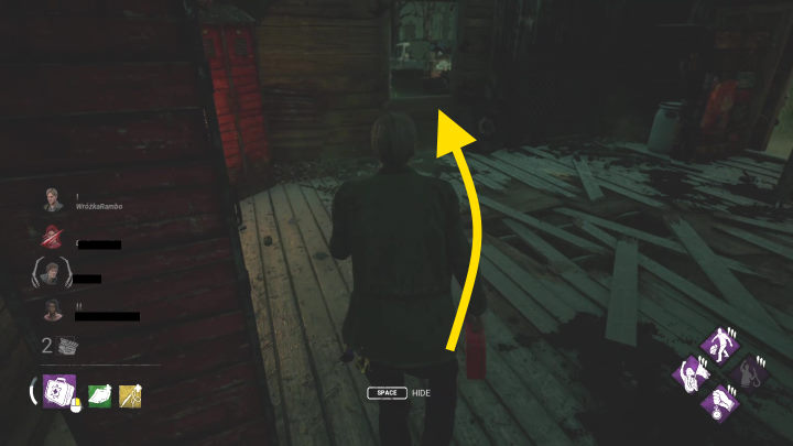 Dodatkowo musicie mieć na uwadze, że liczba przeskoków podczas pościgów jest ograniczona do trzech - Dead by Daylight: Loopowanie - okna i palety - Dead by Daylight - poradnik do gry