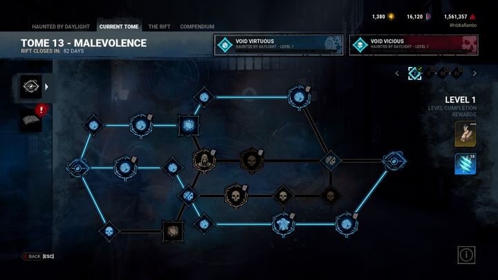 Za wykonywanie zadań w bieżącym tomie, otrzymujecie tzw - Dead by Daylight: Archiwa - czym są? - Dead by Daylight - poradnik do gry