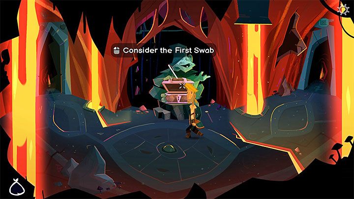 W średniej skrzyni First Swab z powyższego obrazka umieśćcie 2 monety - Return to Monkey Island: Odnalezienie LeChucka (Find LeChuck) w części 5 - solucja, opis przejścia - Return to Monkey Island - poradnik do gry