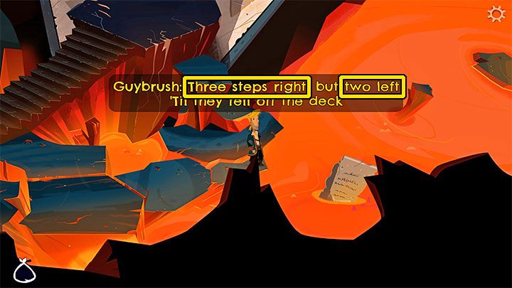 2) Drugi tekst dotyczy obracania kołami - Return to Monkey Island: Odnalezienie LeChucka (Find LeChuck) w części 5 - solucja, opis przejścia - Return to Monkey Island - poradnik do gry
