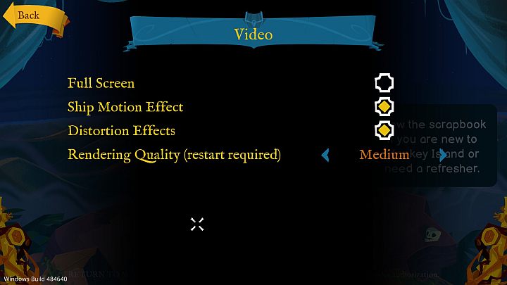 Domyślne włączone są opcje - Return to Monkey Island: Ułatwienia dostępu - Return to Monkey Island - poradnik do gry