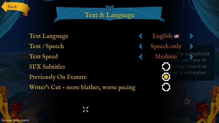 Gra Return to Monkey Island nie oferuje niestety polskich napisów - Return to Monkey island: Polska wersja językowa - Return to Monkey Island - poradnik do gry
