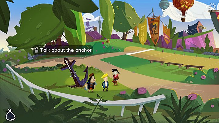 Otrzymacie szereg mniejszych celów i możecie zajmować się nimi po kolei, bo pozycje z listy pokrywają się z kolejnymi odwiedzanymi miejscami - Return to Monkey Island: Prolog (Prelude) - solucja, opis przejścia - Return to Monkey Island - poradnik do gry