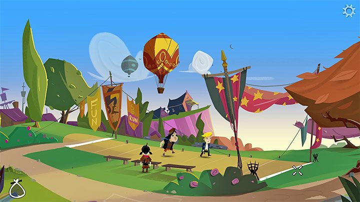 W okolicy jest bieżnia i możecie wyzwać Chuckiego na pojedynek - Return to Monkey Island: Prolog (Prelude) - solucja, opis przejścia - Return to Monkey Island - poradnik do gry