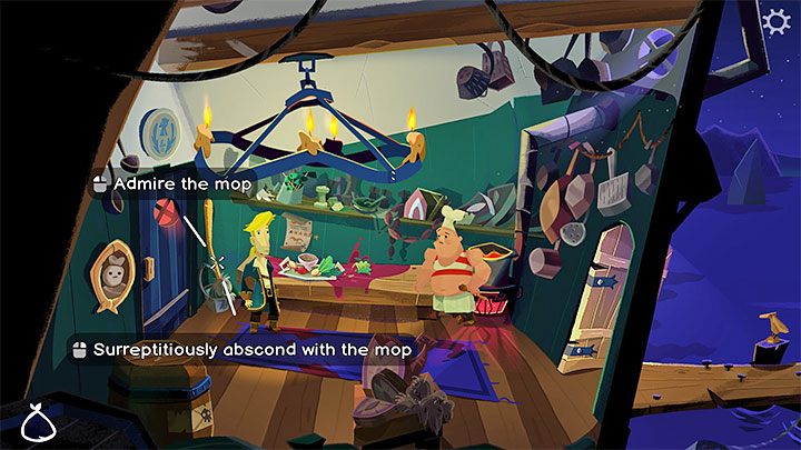 To jedno z zadań, które otrzymacie po spotkaniu się z kwatermistrzem przy statku LeChucka - Return to Monkey Island: Zdobycie mopa (Get a mop) - solucja, opis przejścia - Return to Monkey Island - poradnik do gry